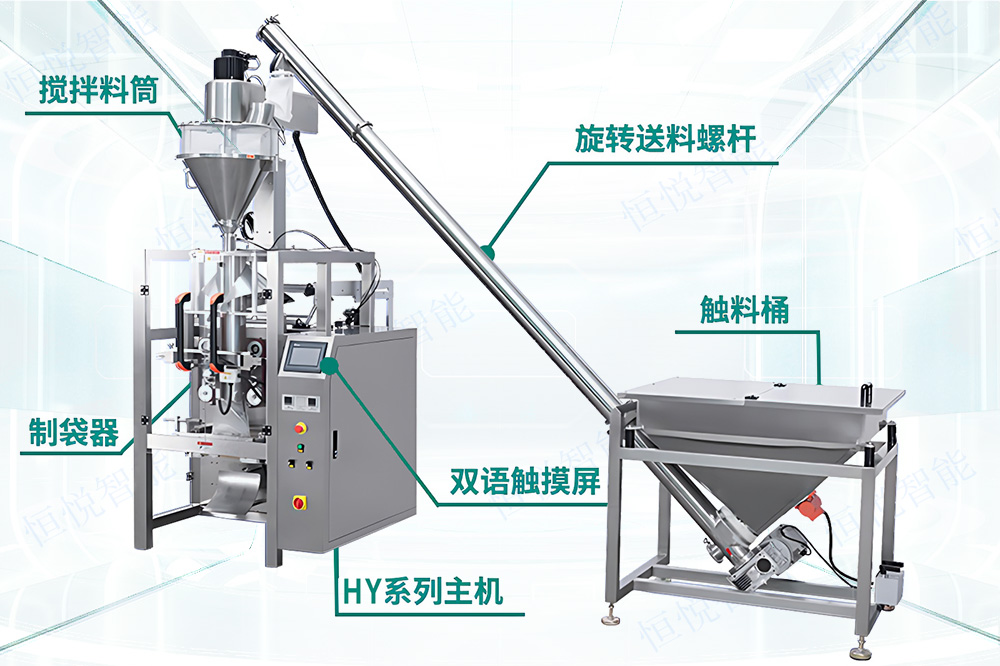 成套全自動粉體污软件破解版永久免费版生產線構成